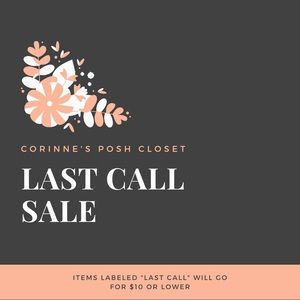 ‼️LAST CALL SALE‼️ $5-10 ITEMS